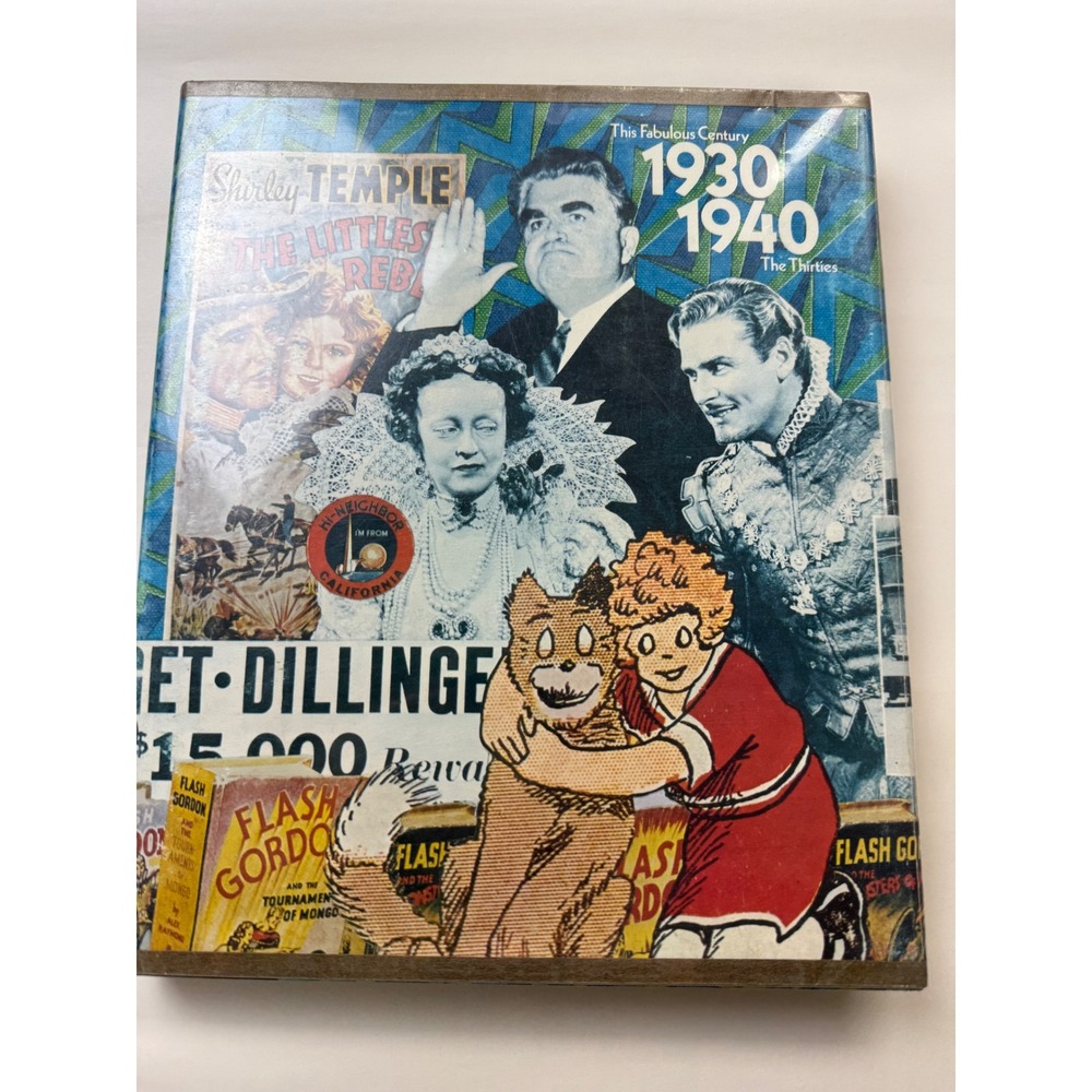 Fabulous Century 1930-1940 Volume IV, vintage hardcover book